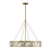Savoy House - 1-1269-8-339 - Eight Light Chandelier - Halstead - Antique Patina