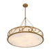 Savoy House - 1-1269-8-339 - Eight Light Chandelier - Halstead - Antique Patina