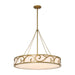 Savoy House - 1-1269-8-339 - Eight Light Chandelier - Halstead - Antique Patina