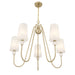 Savoy House - 1-1350-5-127 - Five Light Chandelier - Sheldon - Noble Brass