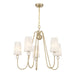 Savoy House - 1-1350-5-127 - Five Light Chandelier - Sheldon - Noble Brass