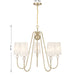 Savoy House - 1-1350-5-127 - Five Light Chandelier - Sheldon - Noble Brass