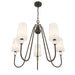 Savoy House - 1-1350-5-15 - Five Light Chandelier - Sheldon - Mediterranean Bronze