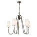 Savoy House - 1-1350-5-15 - Five Light Chandelier - Sheldon - Mediterranean Bronze