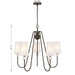 Savoy House - 1-1350-5-15 - Five Light Chandelier - Sheldon - Mediterranean Bronze