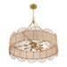 Savoy House - 1-1412-8-322 - Eight Light Chandelier - Shawnee - Warm Brass