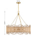 Savoy House - 1-1412-8-322 - Eight Light Chandelier - Shawnee - Warm Brass