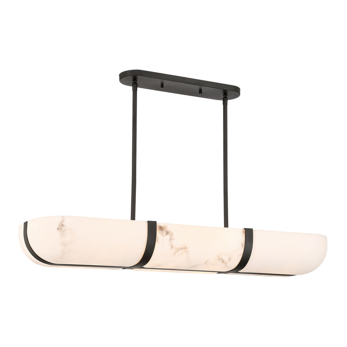 Savoy House - 1-1450-4-89 - Four Light Chandelier - Chalfont - Matte Black