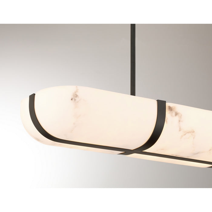 Savoy House - 1-1450-4-89 - Four Light Chandelier - Chalfont - Matte Black