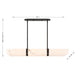 Savoy House - 1-1450-4-89 - Four Light Chandelier - Chalfont - Matte Black
