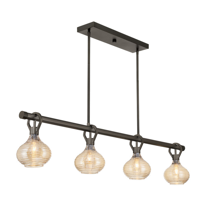 Savoy House - 1-2274-4-15 - Four Light Chandelier - Sheriden - Mediterranean Bronze