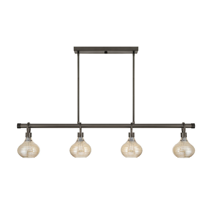 Savoy House - 1-2274-4-15 - Four Light Chandelier - Sheriden - Mediterranean Bronze