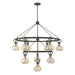Savoy House - 1-2277-10-15 - Ten Light Chandelier - Sheriden - Mediterranean Bronze