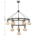 Savoy House - 1-2277-10-15 - Ten Light Chandelier - Sheriden - Mediterranean Bronze