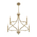 Savoy House - 1-5999-5-127 - Five Light Chandelier - Woodlawn - Noble Brass