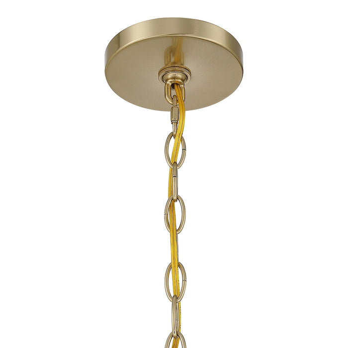Savoy House - 1-5999-5-127 - Five Light Chandelier - Woodlawn - Noble Brass