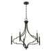 Savoy House - 1-5999-5-15 - Five Light Chandelier - Woodlawn - Mediterranean Bronze