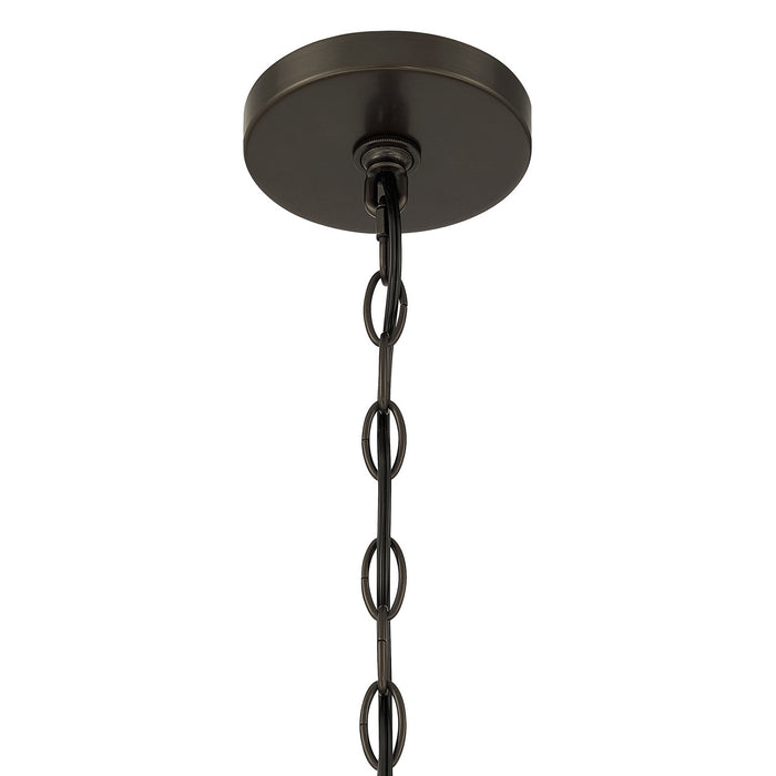 Savoy House - 1-5999-5-15 - Five Light Chandelier - Woodlawn - Mediterranean Bronze