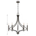 Savoy House - 1-5999-5-15 - Five Light Chandelier - Woodlawn - Mediterranean Bronze
