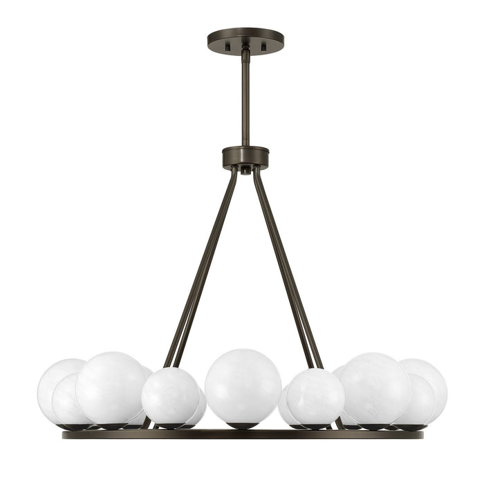 Savoy House - 1-7999-16-15 - 16 Light Chandelier - Loudon - Mediterranean Bronze