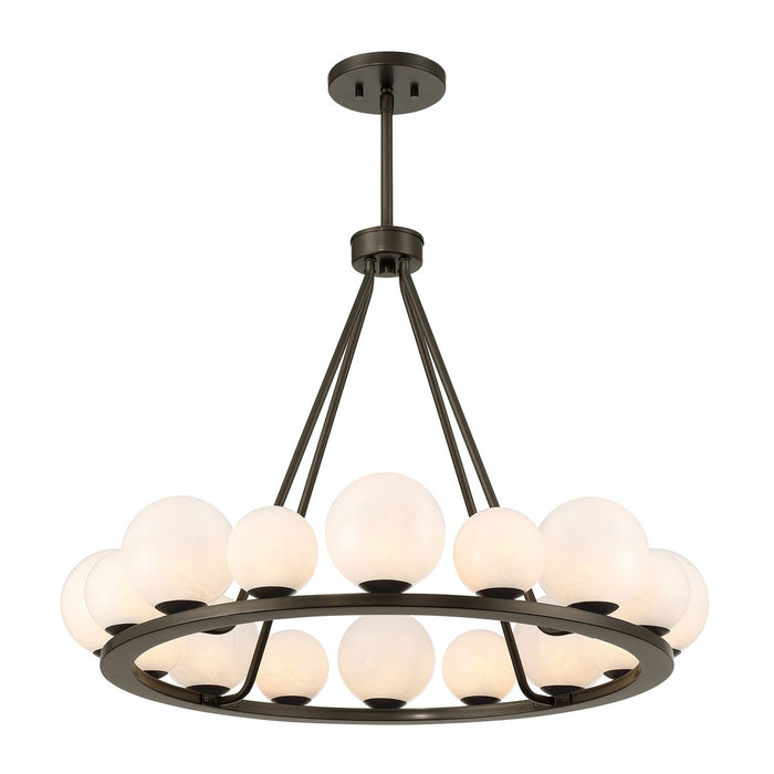 Savoy House - 1-7999-16-15 - 16 Light Chandelier - Loudon - Mediterranean Bronze