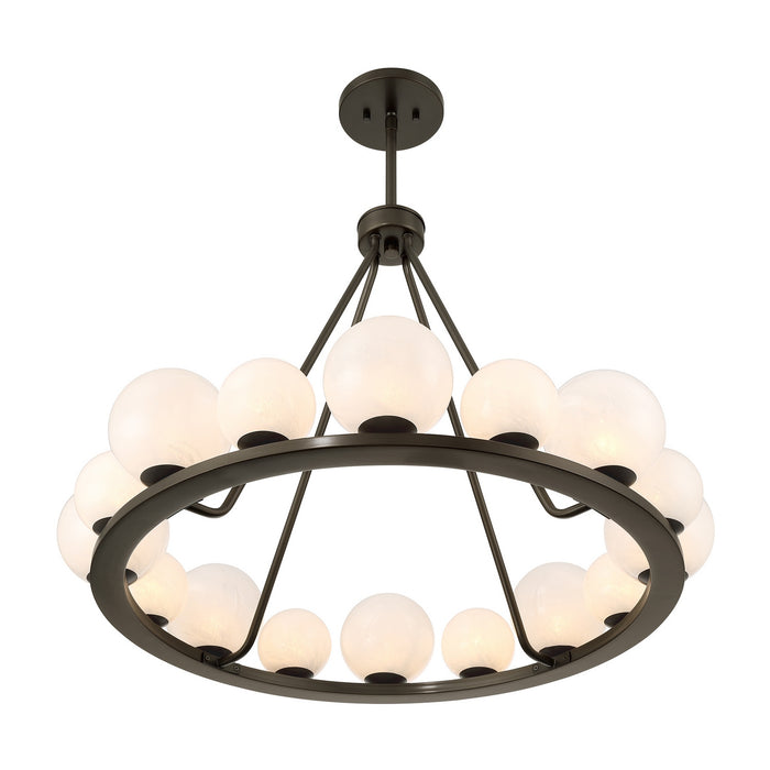 Savoy House - 1-7999-16-15 - 16 Light Chandelier - Loudon - Mediterranean Bronze