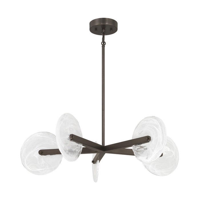 Savoy House - 1-9305-5-15 - LED Chandelier - Ainslie - Mediterranean Bronze