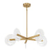 Savoy House - 1-9305-5-322 - LED Chandelier - Ainslie - Warm Brass
