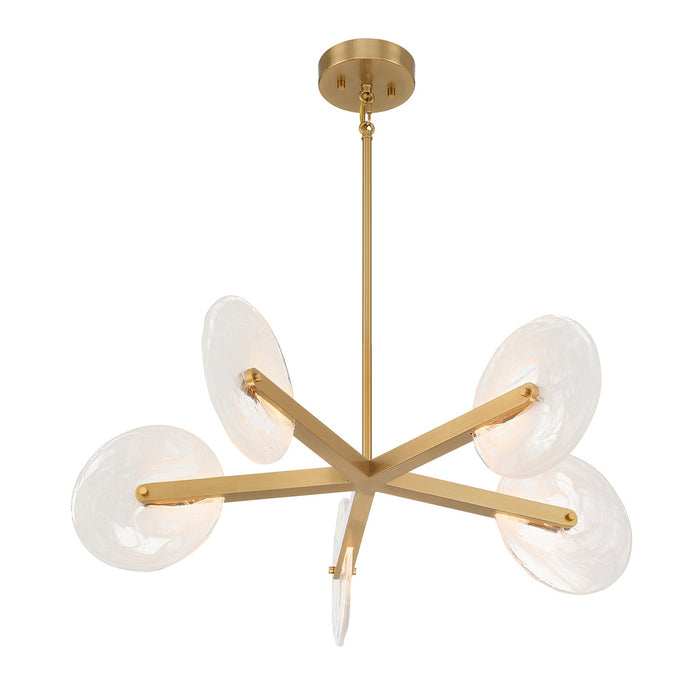 Savoy House - 1-9305-5-322 - LED Chandelier - Ainslie - Warm Brass