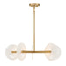 Savoy House - 1-9305-5-322 - LED Chandelier - Ainslie - Warm Brass