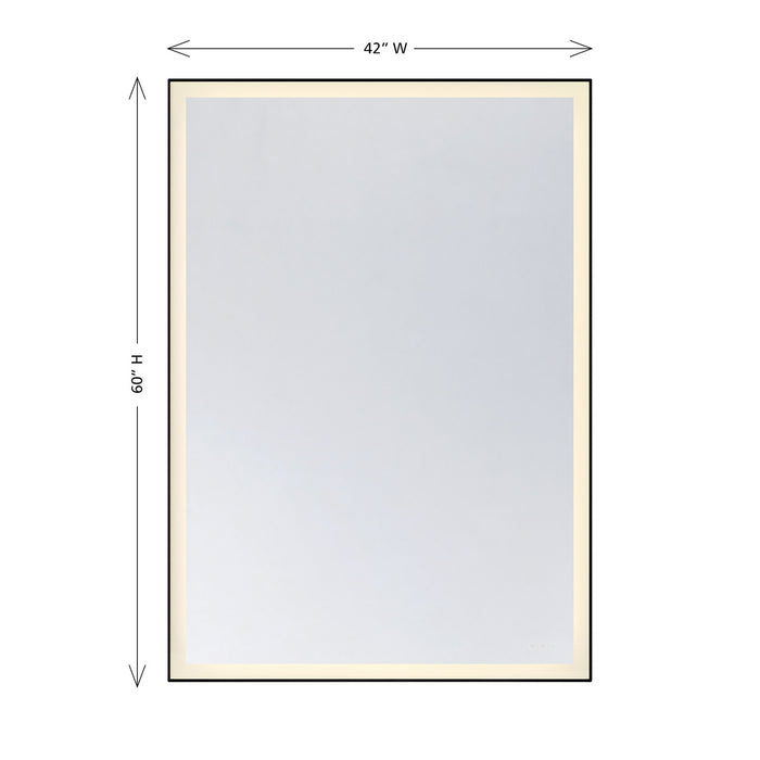 Savoy House - 2-1237-42X60 - LED Mirror - Paulding - Black