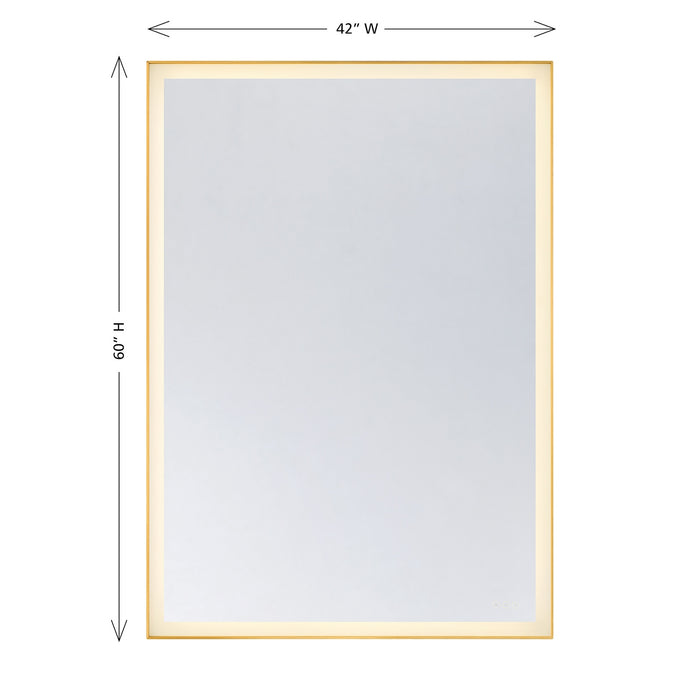 Savoy House - 2-1238-42X60 - LED Mirror - Paulding - Gold