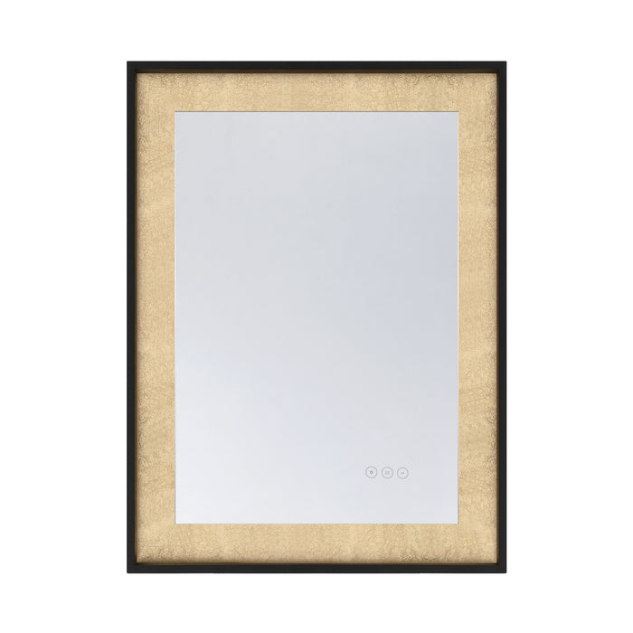 Savoy House - 2-1241-24X32 - LED Mirror - Corvalis - Sand Black and Gold Leaf