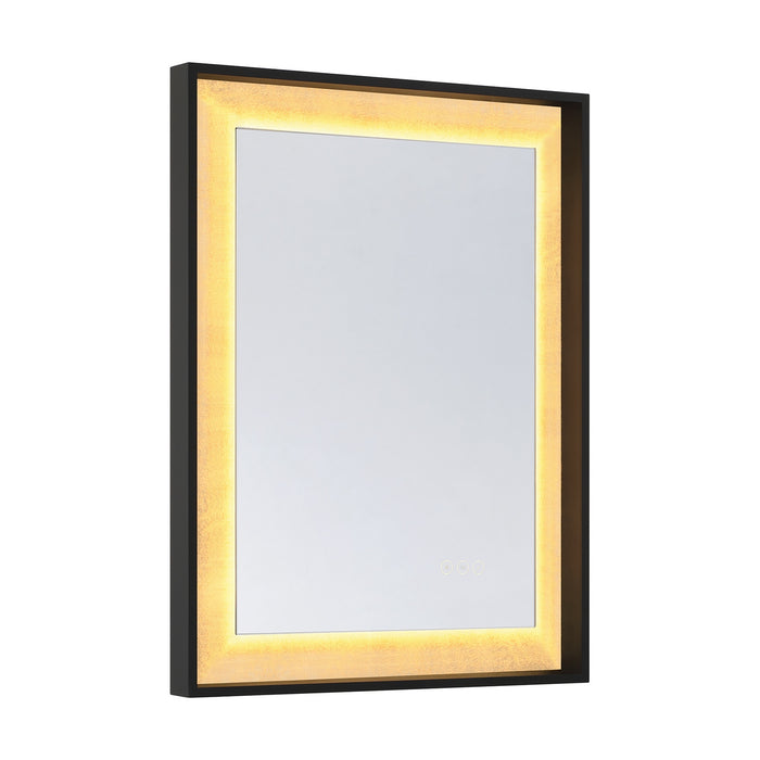 Savoy House - 2-1241-24X32 - LED Mirror - Corvalis - Sand Black and Gold Leaf
