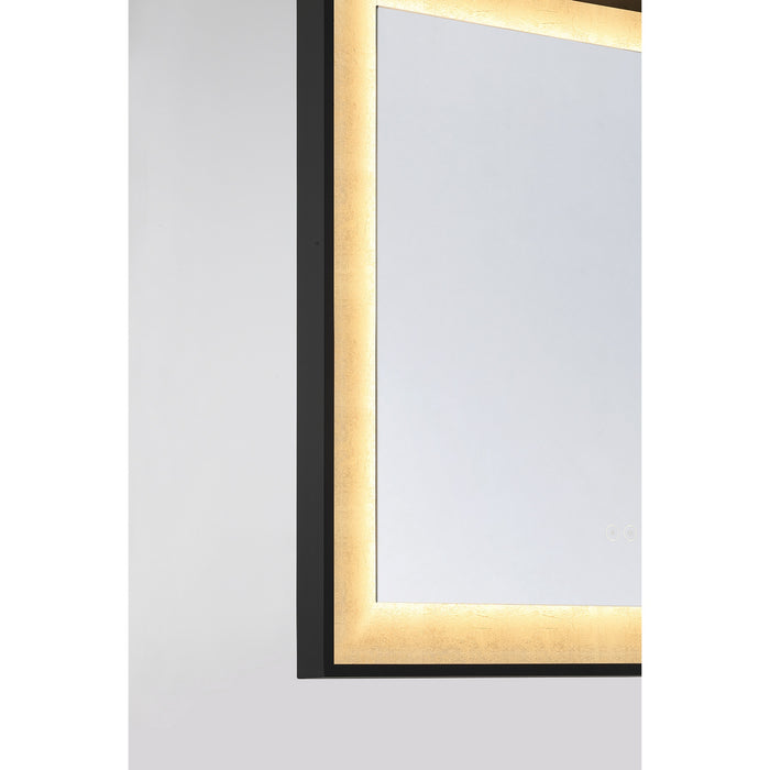 Savoy House - 2-1241-24X32 - LED Mirror - Corvalis - Sand Black and Gold Leaf
