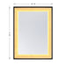 Savoy House - 2-1241-24X32 - LED Mirror - Corvalis - Sand Black and Gold Leaf