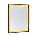 Savoy House - 2-1242-30X36 - LED Mirror - Corvalis - Sand Black and Gold Leaf