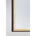 Savoy House - 2-1243-48X32 - LED Mirror - Corvalis - Sand Black and Gold Leaf