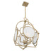 Savoy House - 3-4699-4-127 - Four Light Pendant - Damen - Noble Brass