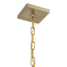 Savoy House - 3-4699-4-127 - Four Light Pendant - Damen - Noble Brass