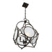 Savoy House - 3-4699-4-15 - Four Light Pendant - Damen - Mediterranean Bronze