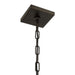 Savoy House - 3-4699-4-15 - Four Light Pendant - Damen - Mediterranean Bronze