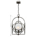 Savoy House - 3-4699-4-15 - Four Light Pendant - Damen - Mediterranean Bronze