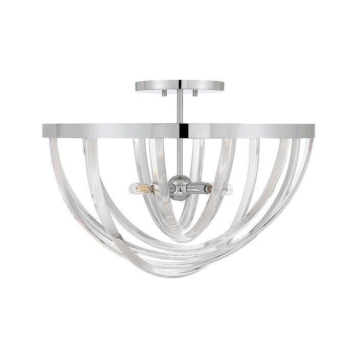Savoy House - 6-1777-4-11 - Four Light Semi-Flush Mount - Jennings - Polished Chrome