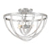 Savoy House - 6-1777-4-11 - Four Light Semi-Flush Mount - Jennings - Polished Chrome