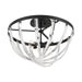Savoy House - 6-1777-4-89 - Four Light Semi-Flush Mount - Jennings - Matte Black
