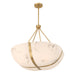 Savoy House - 7-1451-4-322 - Four Light Pendant - Chalfont - Warm Brass