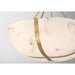 Savoy House - 7-1451-4-322 - Four Light Pendant - Chalfont - Warm Brass