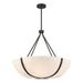 Savoy House - 7-1451-4-89 - Four Light Pendant - Chalfont - Matte Black