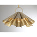 Savoy House - 7-1599-3-127 - Three Light Pendant - Vinton - Noble Brass